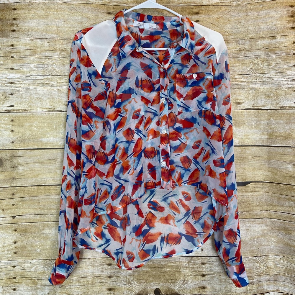 BCBGeneration button down blouse 🛍